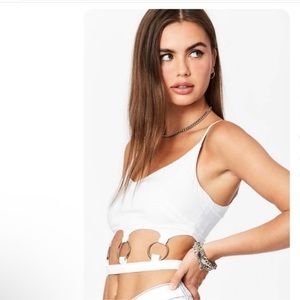 NWT LF Millau O-Ring Crop Top